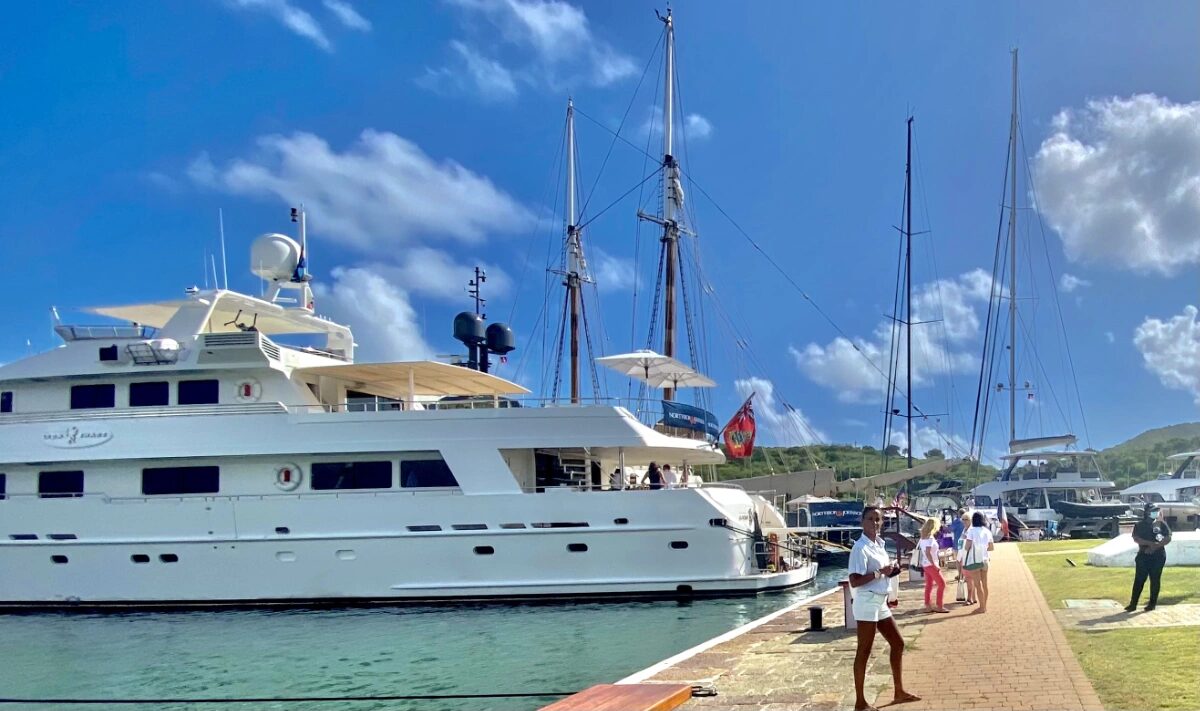Jozy on the docks, yacht charter broker